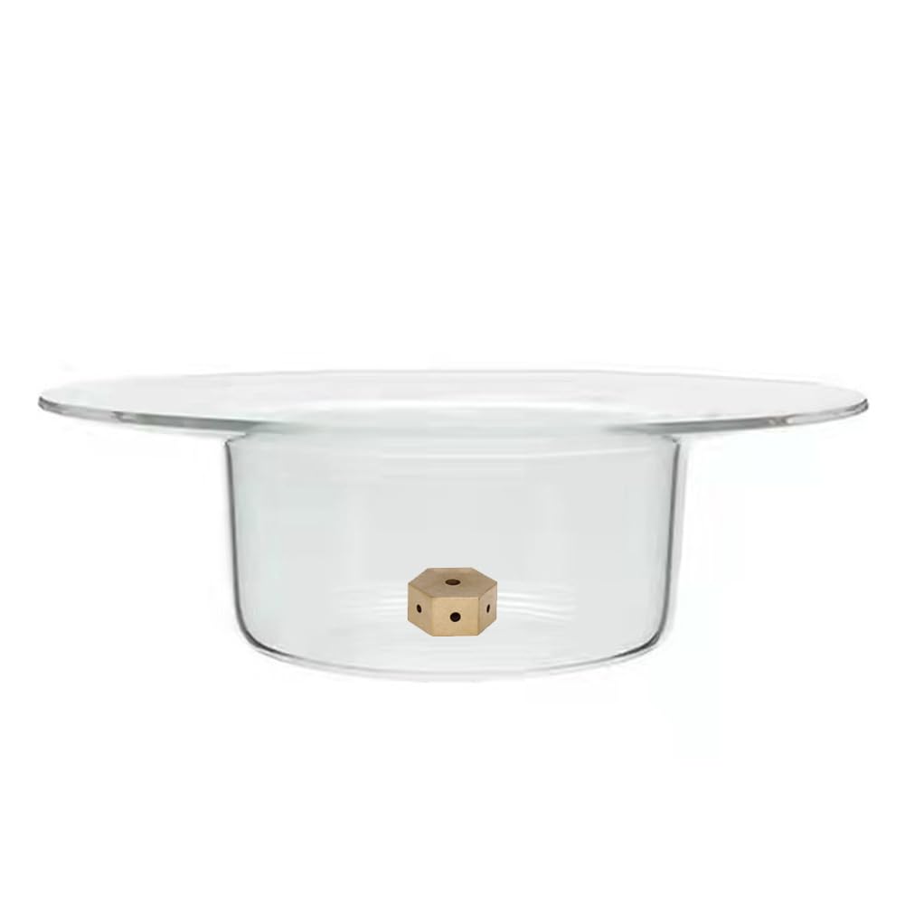 Stylish Glass Incense Holder, Incense Stick Holder, Cute, Nordic, Simple, Transparent, Korean Design, Clear Saucer, Home Decor, Gift (Hexagonal)