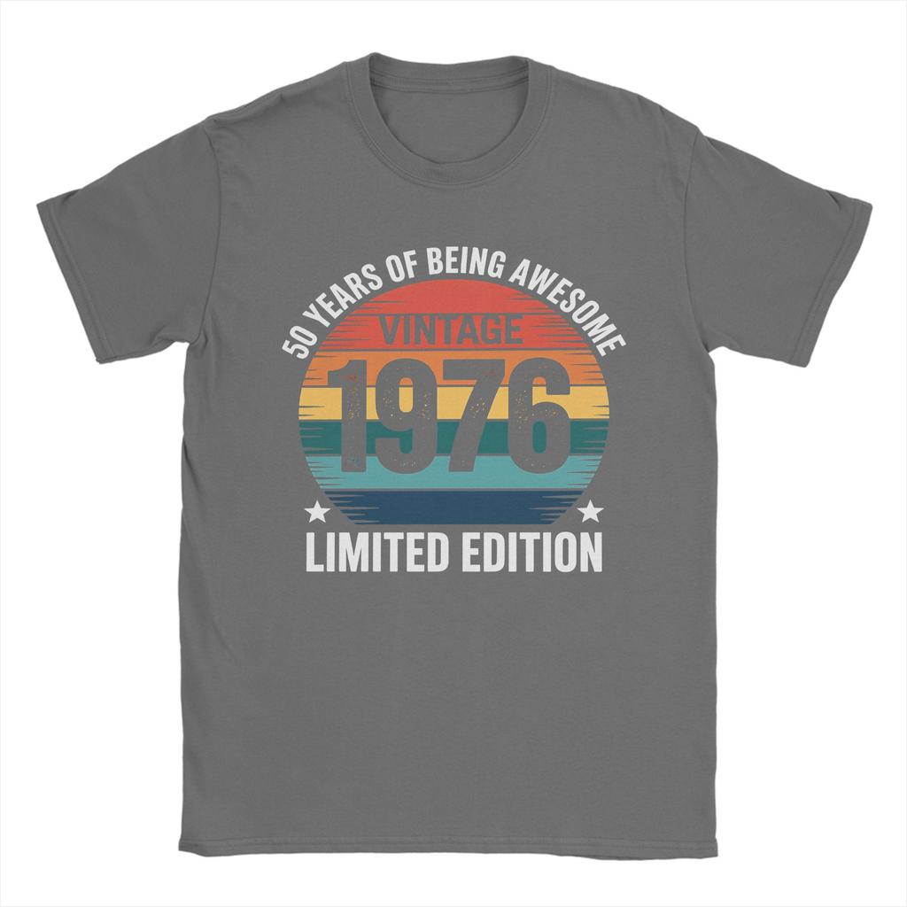 Born In  Vintage Age  Years Old Funny Th Birthday TShirt Summer YK Retro T Shirts Cotton Fashion Tshirt For Unisexs Tees
