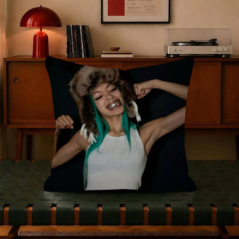 Molly SSantana Rapper Decorative Pillowcase Square Pillowcase Home Office Decorative Cushion Cover