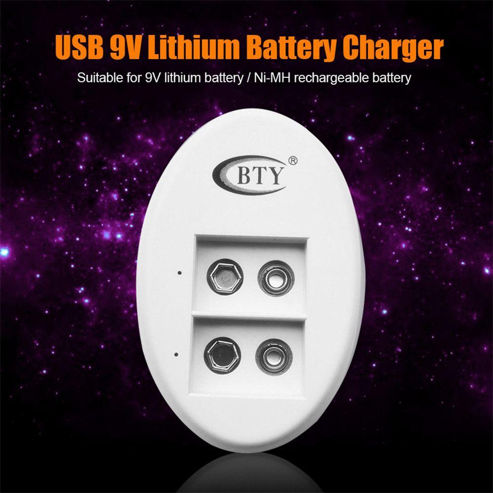 Universal Portable Rechargeable Intelligent Battery Charger 2 Slot Adapter Fast Charging Dock