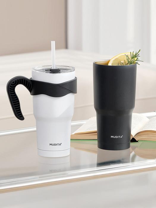 Reborn. J Mudita Double Vacuum Large Capacity Stainless Steel Tumbler 900ml X 2P Set