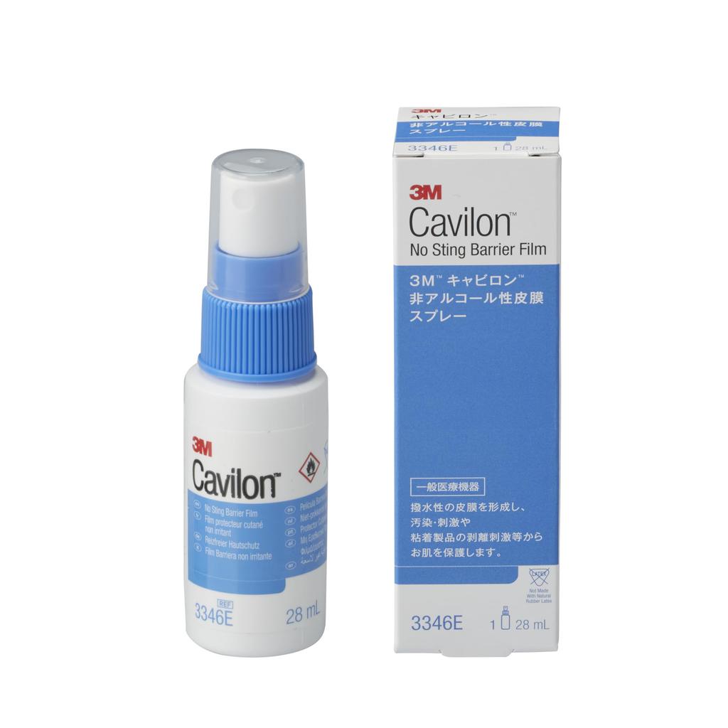 Cavilon Solventum Skin Protection Coating Hypoallergenic Barrier Polymer for Surgical and Medical 1 Product Number 3346E Water-Repellent Spray,