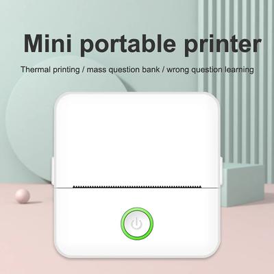 Mini stampante termica portatile tascabile adesivi BT wireless etichetta fotografica promemoria domanda sbagliata piccola stampa nessuna stampa di inchiostro per Xiaomi