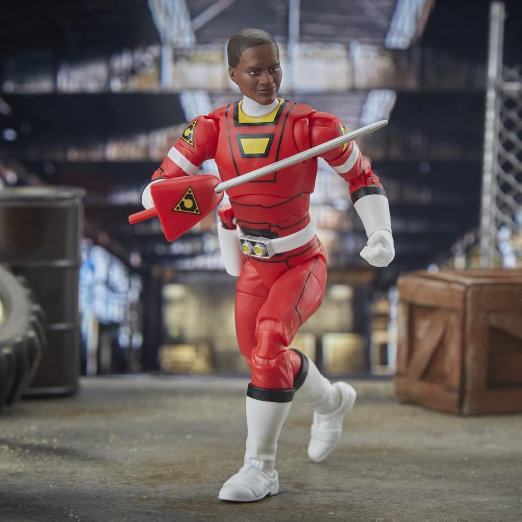 Power Rangers Lightning Collection Turbo Red Ranger 6-inch Premium Collectible Action Figure Toy with Accessories, Ages 4 and Up
