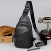 Men's Shoulder Bag Chest Bag Casual Cowhide Crossbody Bag