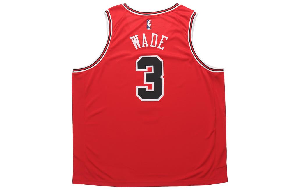 Nike NBA Basketball Jerseys Men's Red Moderate Straight Fit 864465-658