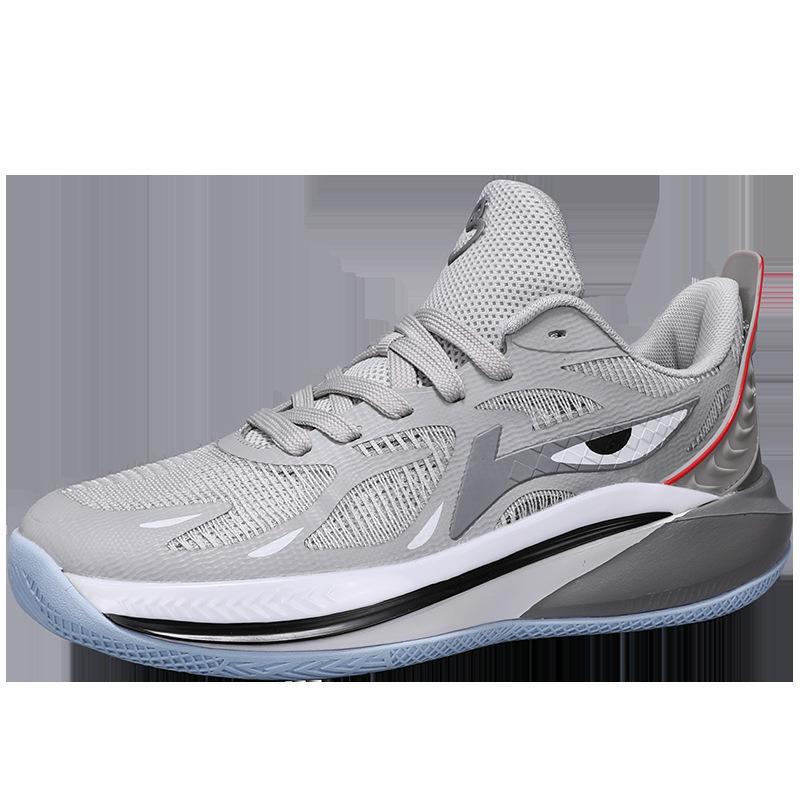 

Sound Basketball Shoes Men s Sharp Blade Daizhong Gang Cement Field Actual Sneakers Rebound Students Teen Blue Sneakers 45 серый