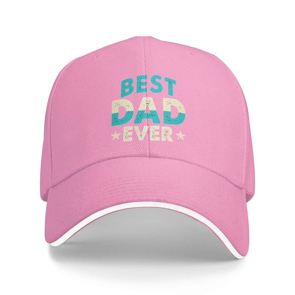 Mens Designer Best Dad Ever Hiking Baseball Caps Boy  Printing Trucker Cap Womens Pool Party Sunscreen Hats