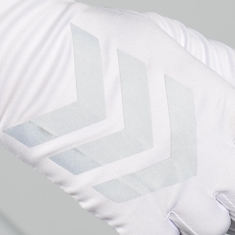 Summer Thin Men's Duty Gloves Reflective Full Finger Breathable Ice Silk Traffic Command Patrol Etiquette Sun Protection Gloves