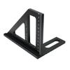 3D Multi-Angle Miter Triangle Ruler,45/90 Degree Aluminum Woodworking Square Protractor,High Precision Layout Measuring Tool