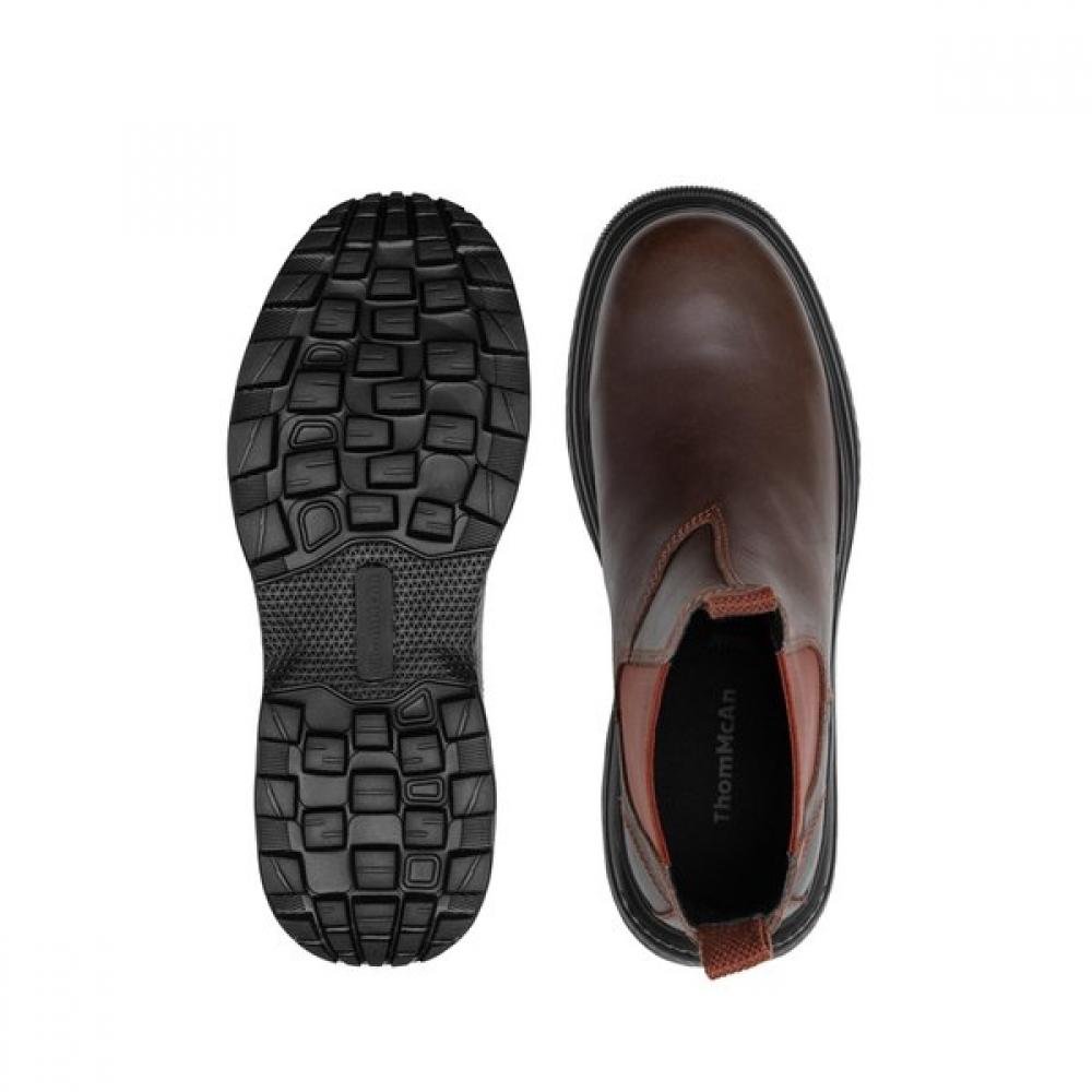 Thommcan Men S Comfort Daily chelSea bootS Dark Brown 9tmho14w3b