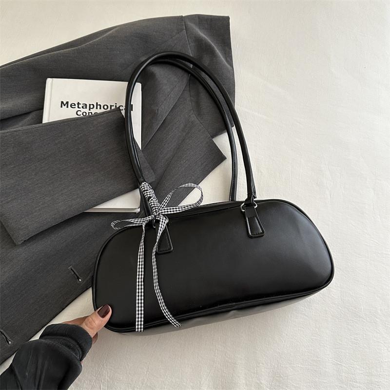 Fashionable Retro Trendy Simple Shoulder Bag Large Capacity Korean Style