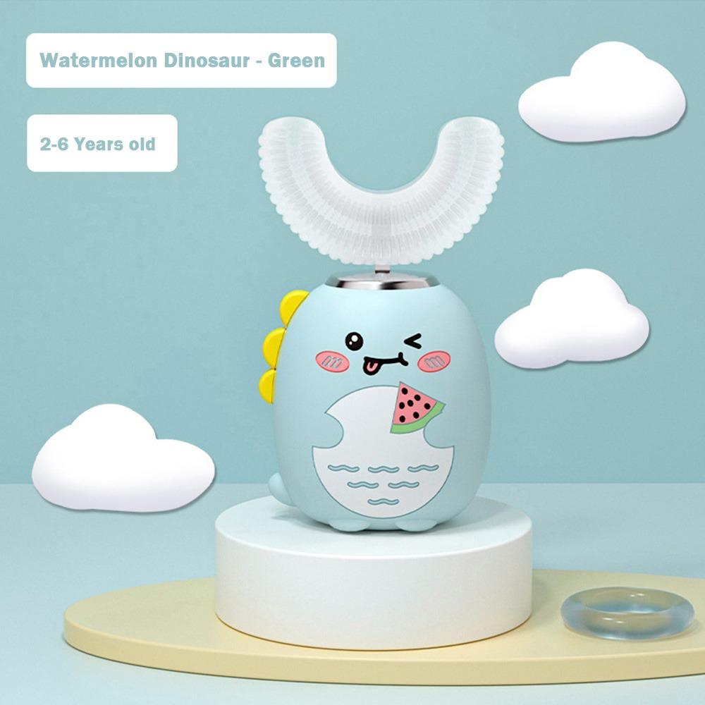 

Силиконовая головка щетки Детская зубная щетка Степень очистки Детская зубная щетка Инструменты для чистки зубов зелёный