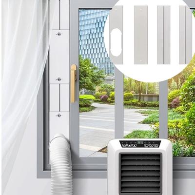 Tuyau d'évacuation de climatiseur à isolation thermique Baffle de fenêtre Témoin rétractable Joint d'étanchéité pour blocage de vent de climatiseur Accessoires de climatiseur