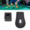 Magnetic Pool Cue Chalk Holder with PU Leather Belt Clip Billiards Accessories Easy Set Up