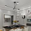 New Modern LED Chandelier Lights Bedroom Living Dining Room Gold Black Indoor Fixture Lighting Lamps Apply To AC90-260V