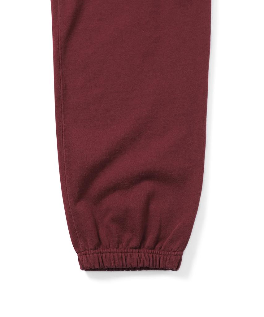 THISISNEVERTHAT Multi Zip Sweatpant Burgundy