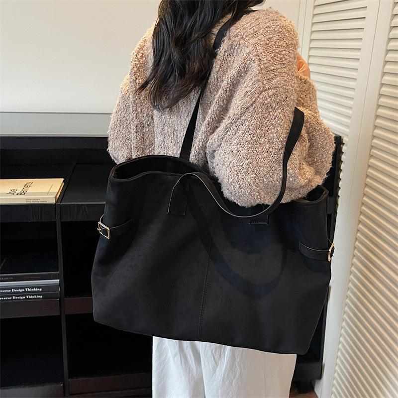 Large-capacity Tote Bag, Single-shoulder Bag, Casual Commuting Handbag, Simple and Fashionable Commuting Underarm Bag