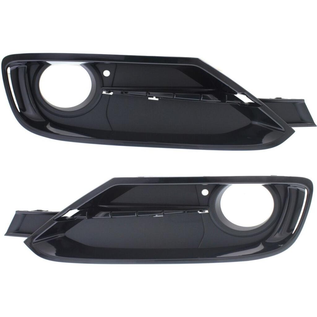 Stoßfänger Nebelscheinwerfergitter Abdeckung für BMW 3er F30 F31 2012 2013 2014 2015 Frontgrill Abdeckung Zierleiste 51117300737 51117300738