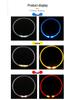 USB Rechargeable LED Dog Collar - Adjustable Light-Up Neck Ring for Large, Medium, and Small Dogs