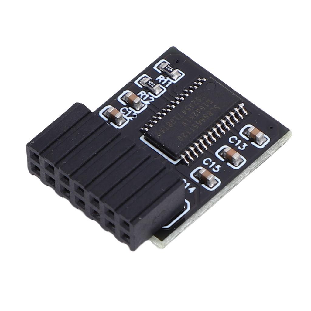 TPM 2.0 Module, Support SPI LPC  , 14Pin SPI Encryption Security Module, Compatible with  590, H570,  70 and More