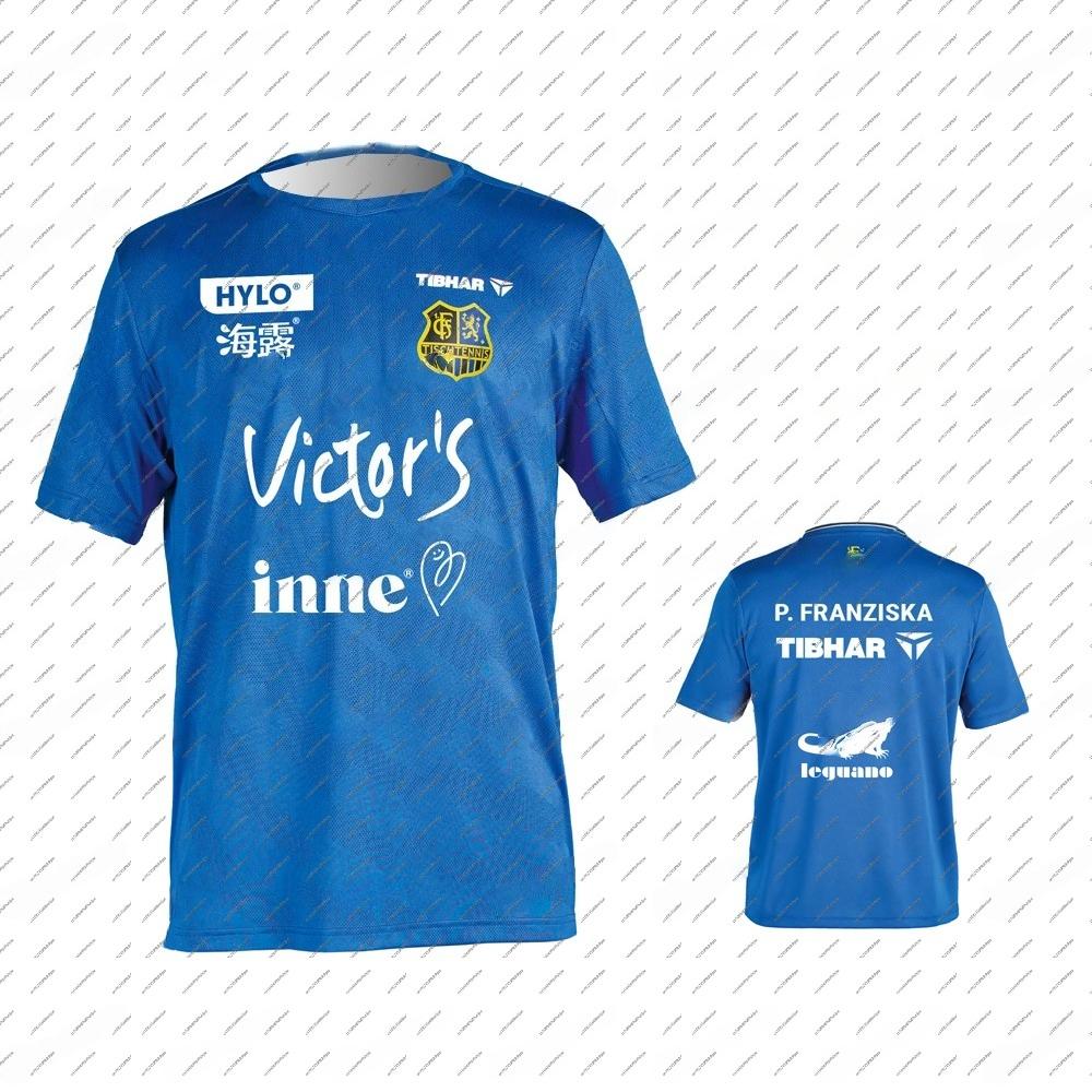 Nuovi Arrivi Stile Tedesco Casa Trasferta Stampa 3D Maglia Estiva Tavolo da Ping Pong T-Shirt Fan Casuale Sport Adulti Asciugatura Rapida Top Maglietta