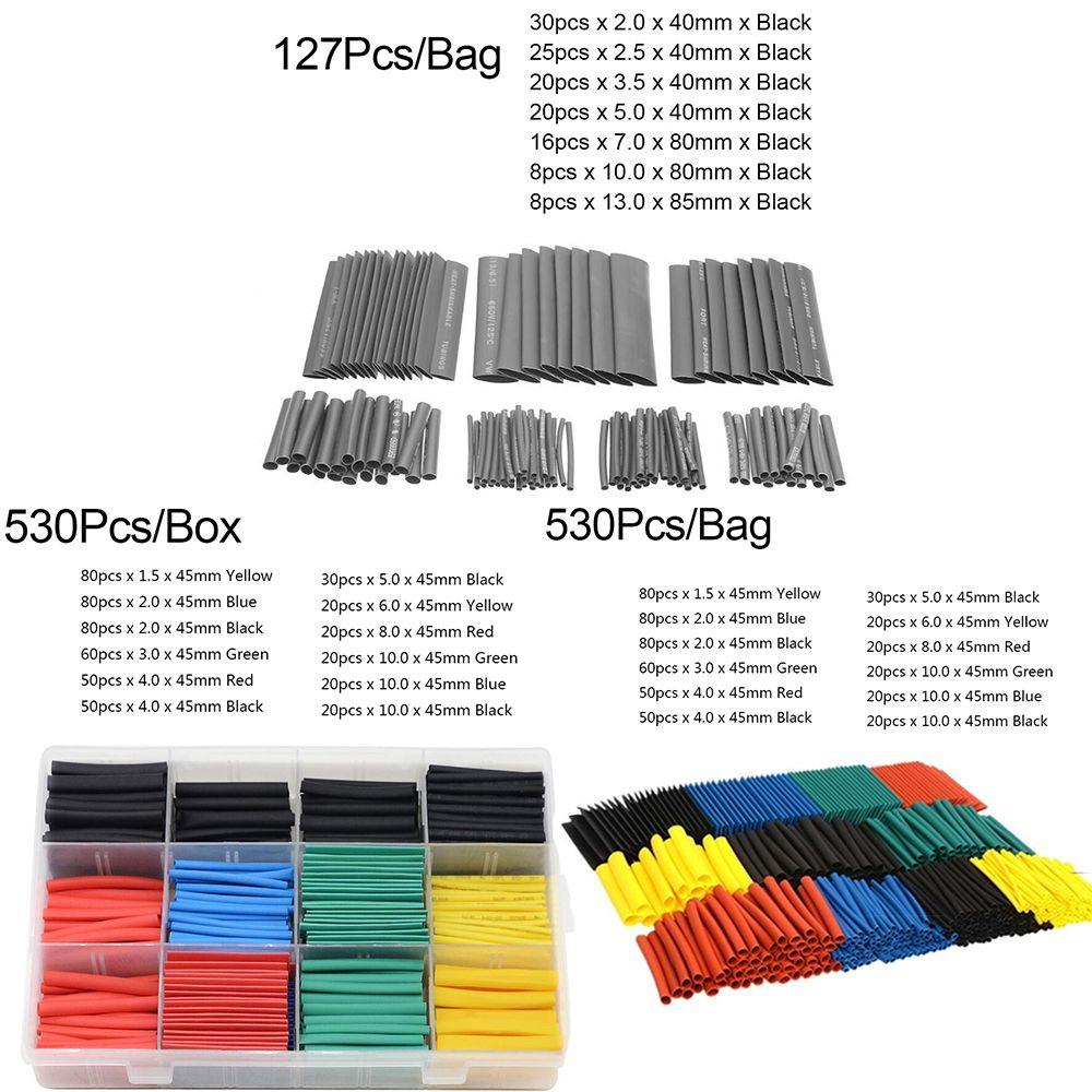 Repair Tools Protector Environmental Heat Shrink Tube Organizer Wire Wrap Kit Cable Sleeve