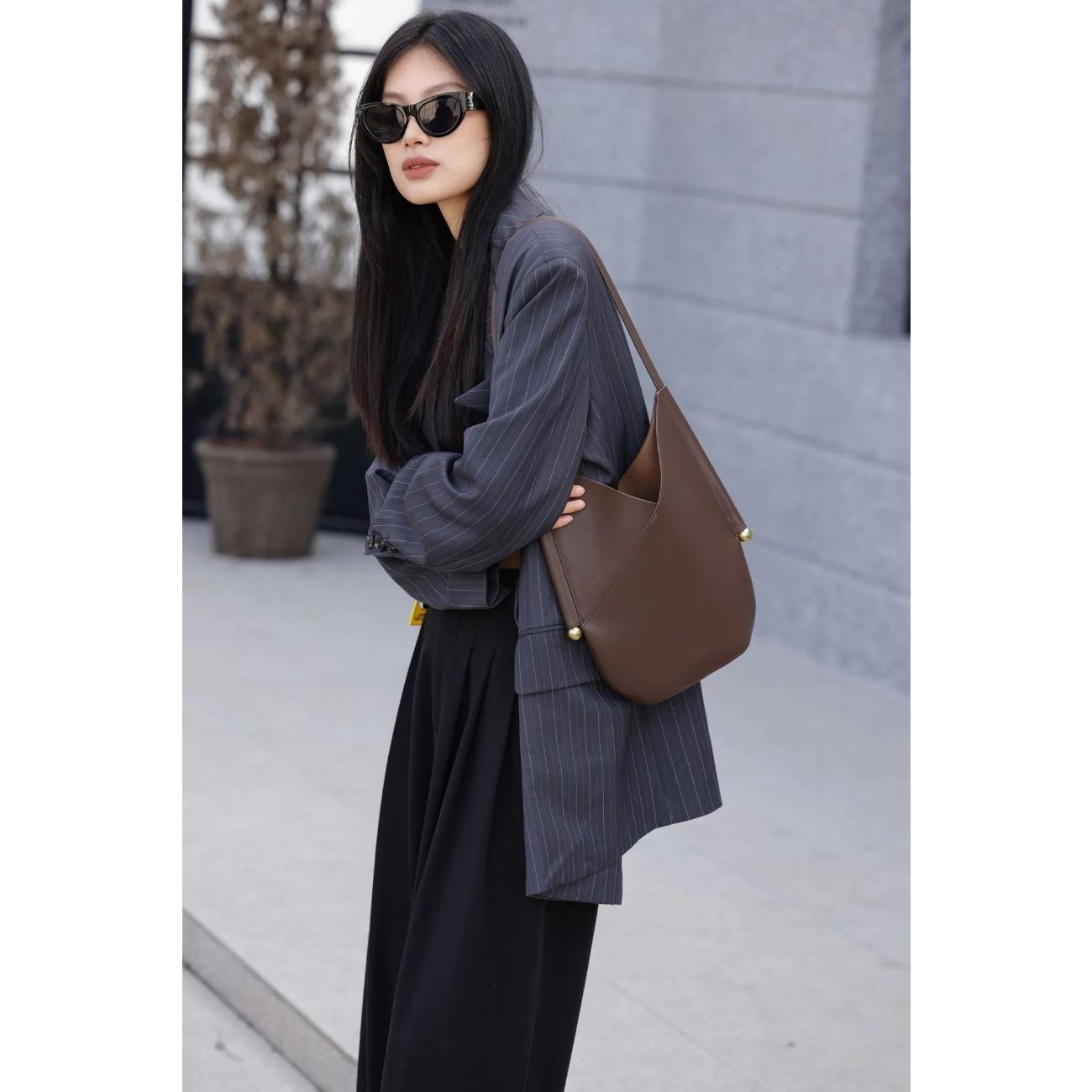 

Сумки из натуральной кожи для женщин, роскошные дизайнерские брендовые сумки большой вместимости через плечо, сумка через плечо, весна-лето