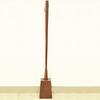 Long wooden shoehorn with stand, Kojiro brown, shoehorn with stand