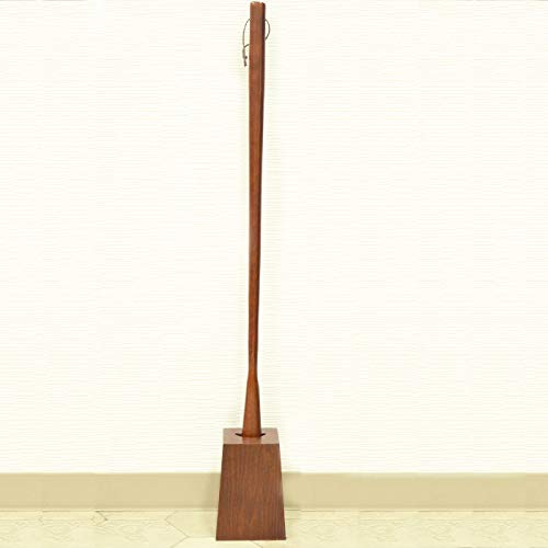 Long wooden shoehorn with stand, Kojiro brown, shoehorn with stand
