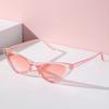 2023 New Cat Eye Small Frame Sunglasses Unisex UV Protection Fashion Trendy Vintage European American Style Outdoor Sun Glasses Shades