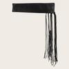 Adjustable Punk Yuppie Belt With Fringe Stylish Fringe For Gothic Outfits And Music Festivals
