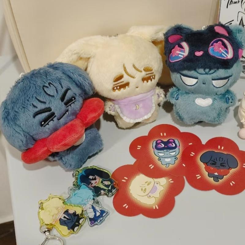 [Anime Alien Stage] Ivan Till Luka Cute Stuffed Cotton Plush Doll & Pendant Keychain - Collectible Cosplay Figure Gift for Fans