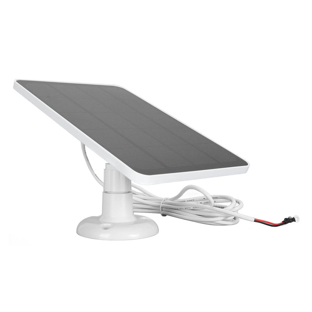 Solar Panel Camera Charger 10W Video Doorbell Solar Panel Charger for Doorbell 2K Camera for Video
