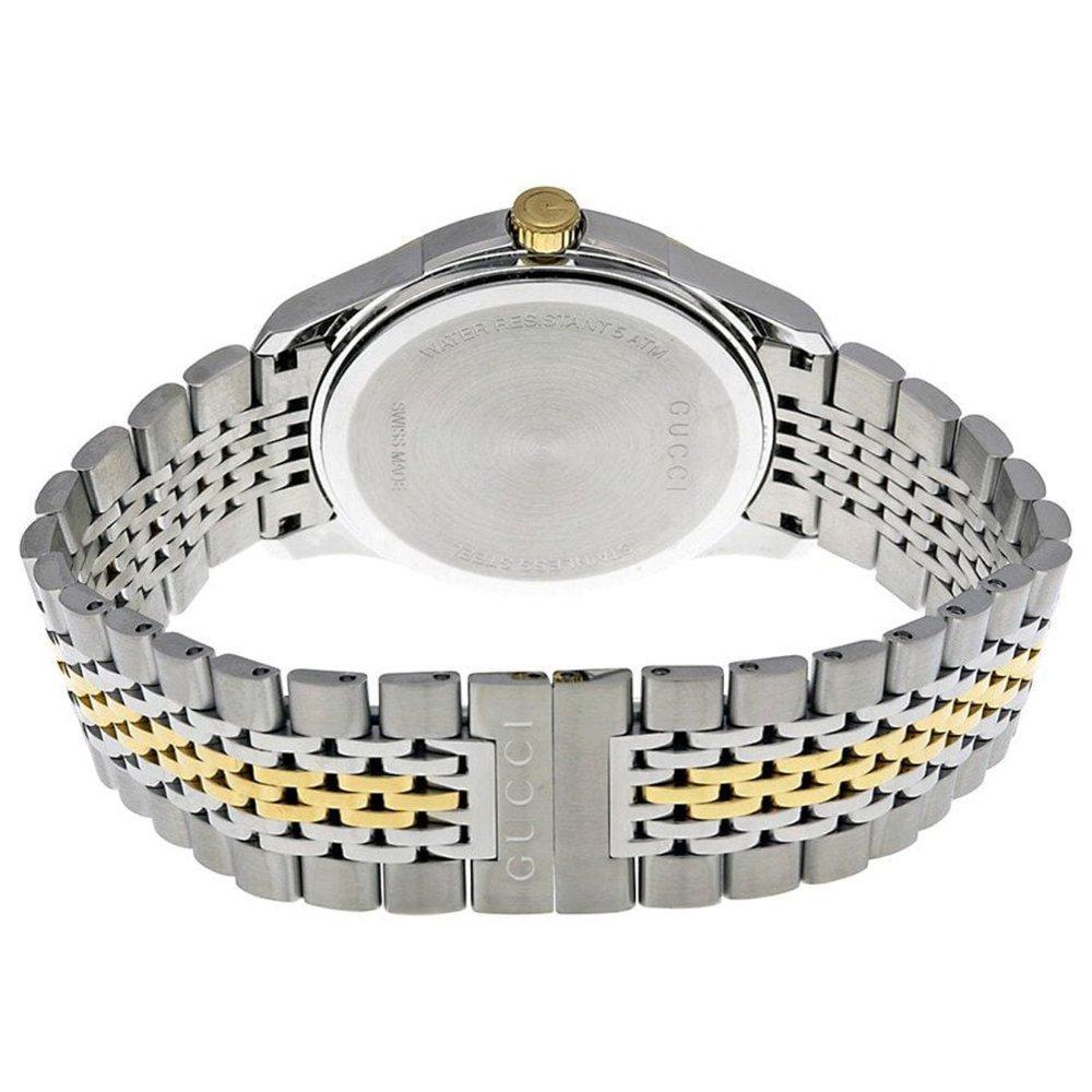 Gucci YA126409 G-Timeless Tvåfärgad Herrklocka