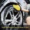 Coral Fleece Double-sided Super Absorbent Car Wash Mitt