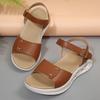 Sandali Taglia Grande da Donna Estivi con Chiusura a Una Fascia e Scarpe con Suola Spessa Sandali Casual da Spiaggia