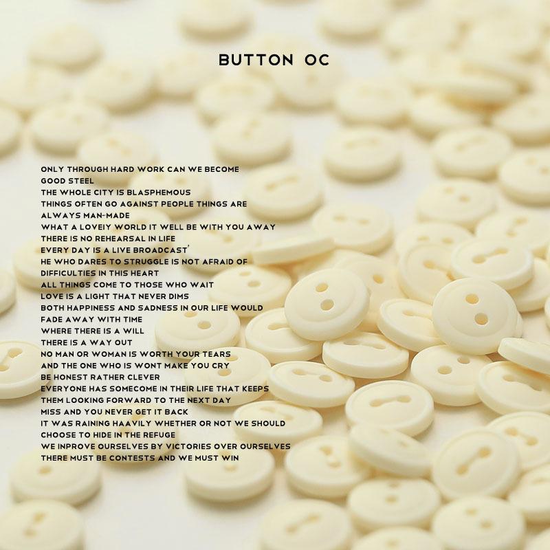 Eyes Resin Buttons Beige Shirt Sleeve Collar Buttons Knitted Cardigan Children'S Accessories Buckles