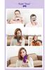 Changzhi USB Heated Leather Eye Mask with Hot/Cold Packs - Cartoon Design, Light Blocking, and Non-stick Makeup Protector