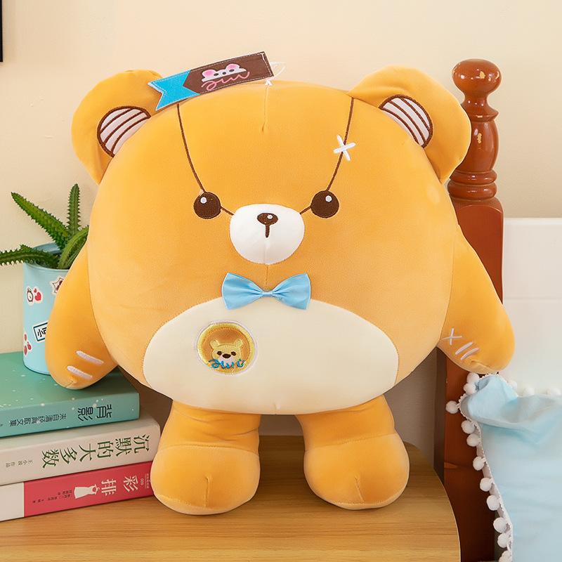 Cute bear doll doll lost heart bear plush toy bed sleeping pillow doll children's birthday gift