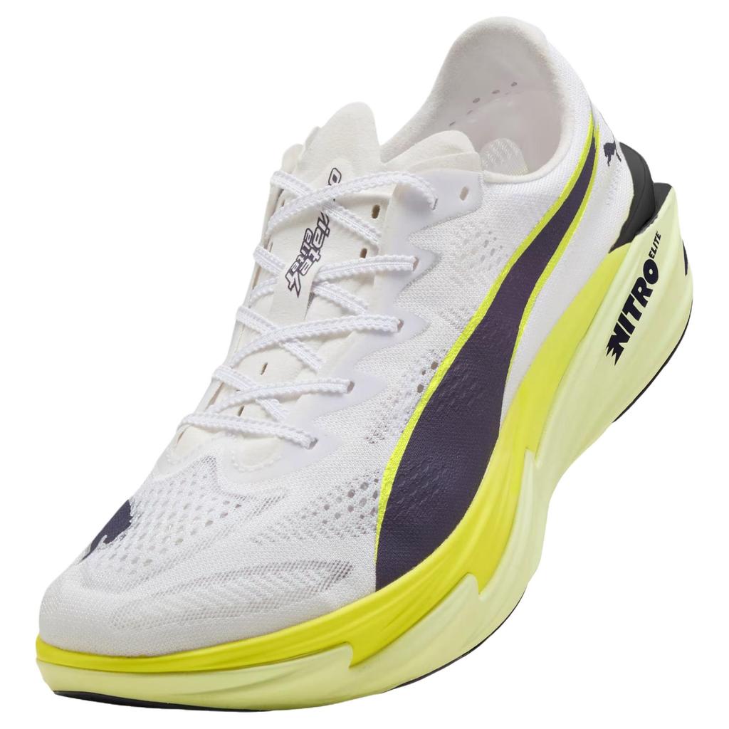 Puma Deviate Nitro 4 Elite Comfortable Fitting Running Shoes Unisex sneakers White 312127-06