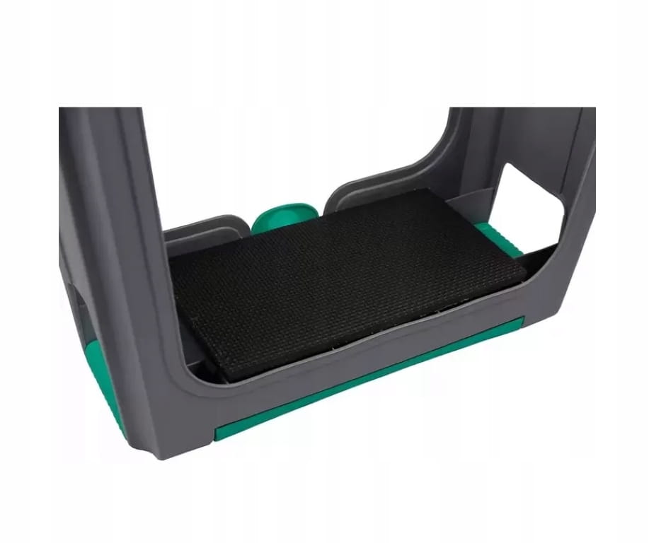Foldable 3-in-1 garden kneeler stool with storage