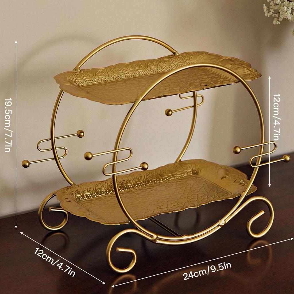 Makeup Organizer Cosmetic Holder Desktop Skincare Storage Display Rack Perfume Stand for Shelf