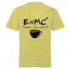 Formula Science Coffee E MC Equation Unisex T-Shirt, Energy Milk Coffee T-Shirts,Vintage T Shirts,short Sleeve Shirts for Men
