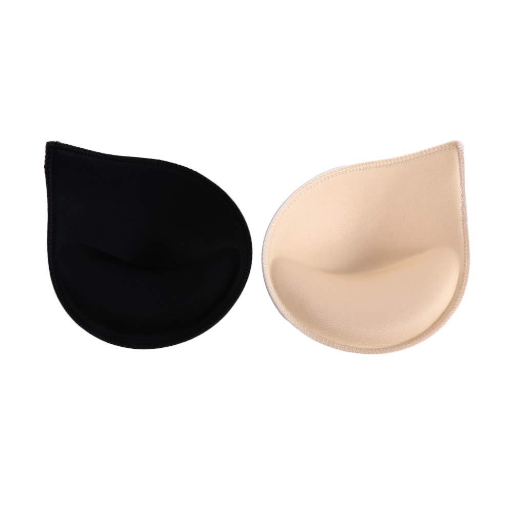 Wkładki miseczki w kształcie serca Wkładki do biustonosza w klatce piersiowej Gąbka wkładki do biustonosza Damskie miseczki w klatce piersiowej Grubsze wkładki w klatce piersiowej