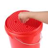 Car Wash Bucket Dirt Guard Heavy Duty Universal Automotive Detailing Cleaning Bucket Insert Grit Trap Filter Car Accessories