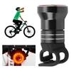 ZTTO Fahrradbremslicht Wasserdichtes LED-Rücklicht USB-wiederaufladbar Radsport-Rücklicht Schwarz