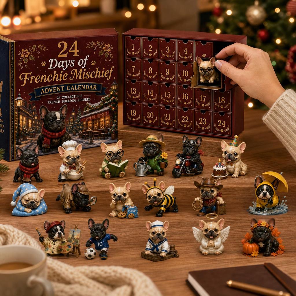 Christmas Advent Calendar for Dog Lovers - Holiday Countdown Calendar