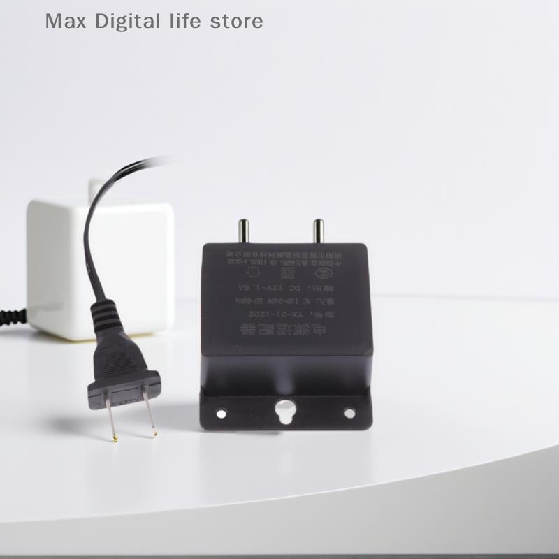 1pc Waterproof US Plug DC12V/1.5A Power Charger Adapter for CCTV Security Systems & AHD Surveillance Cameras, Input AC100V-240V