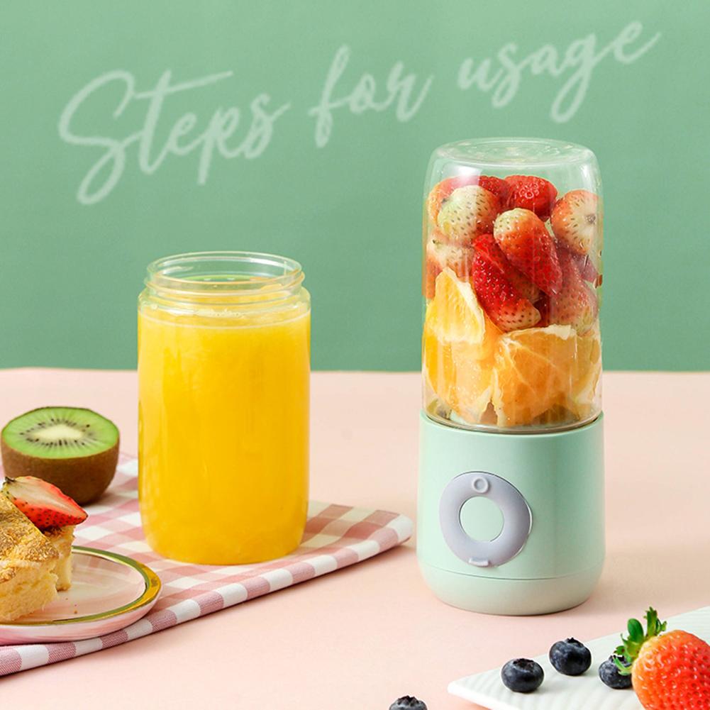 Přenosné odšťavňovače 500 ml USB dobíjecí mixér Mixér na ovocné smoothie Elektrický džus Kuchyňský robot Mini mixér na ovoce Vymačkávač
